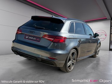Audi a3 sportback 2.0 tdi 184 s tronic 7 quattro s line garantie 12 mois occasion simplicicar dijon simplicicar simplicibike...