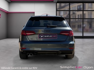 Audi a3 sportback 2.0 tdi 184 s tronic 7 quattro s line garantie 12 mois occasion simplicicar dijon simplicicar simplicibike...