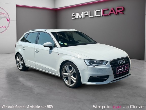 Audi a3 sportback 2.0 tdi 150 s line occasion simplicicar la ciotat simplicicar simplicibike france