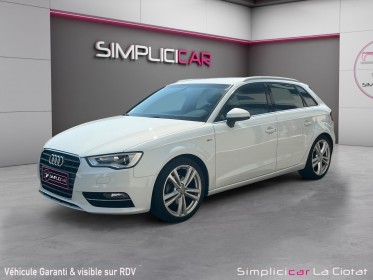 Audi a3 sportback 2.0 tdi 150 s line occasion simplicicar la ciotat simplicicar simplicibike france