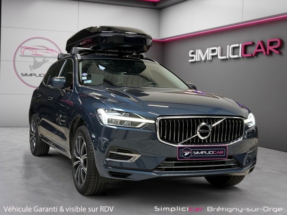 Volvo xc60 t8 twin engine 390ch inscription - toit ouvrant - caméra de recul - garantie 12 mois occasion simplicicar...