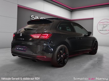 Seat leon sc 2.0 tsi 290ch cupra dsg6 origine france toit ouvrant garantie 12 mois occasion simplicicar nancy simplicicar...