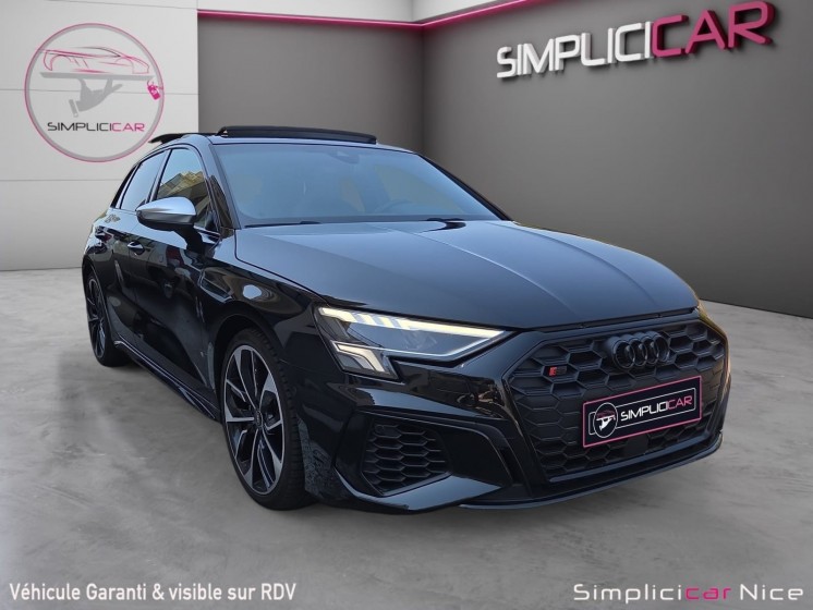 Audi s3 sportback 310 ch s tronic 7 quattro occasion  simplicicar nice - pfvauto simplicicar simplicibike france
