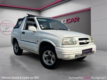 Suzuki grand vitara 1.6i 16v  jlx occasion avignon (84) simplicicar simplicibike france