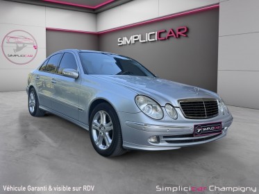 Mercedes classe e 420 cdi avantgarde a - sièges électriques / massant / ventilés - toit ouvrant - gps - radar ar - v8...