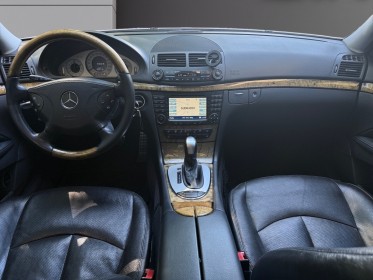 Mercedes classe e 420 cdi avantgarde a - sièges électriques / massant / ventilés - toit ouvrant - gps - radar ar - v8...