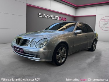 Mercedes classe e 420 cdi avantgarde a - sièges électriques / massant / ventilés - toit ouvrant - gps - radar ar - v8...