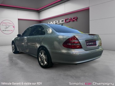 Mercedes classe e 420 cdi avantgarde a - sièges électriques / massant / ventilés - toit ouvrant - gps - radar ar - v8...