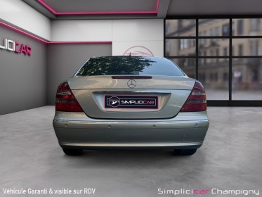 Mercedes classe e 420 cdi avantgarde a - sièges électriques / massant / ventilés - toit ouvrant - gps - radar ar - v8...