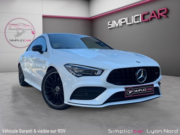 Mercedes classe a berline 200 7g-dct amg line toit ouvrant alcantara pack black full options occasion simplicicar lyon nord ...
