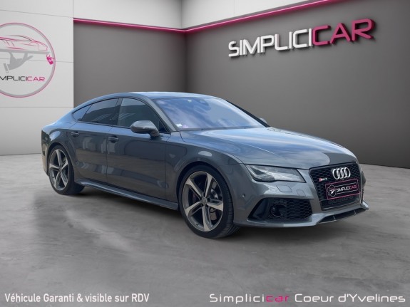 Audi rs7 sportback v8 4.0 tfsi cod 560 quattro tiptronic 8 occasion simplicicar coeur d'yvelines - auto expo 78 simplicicar...