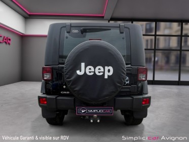 Jeep wrangler 2.8 crd 177 sahara a occasion avignon (84) simplicicar simplicibike france