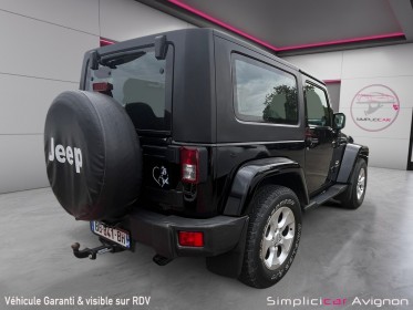 Jeep wrangler 2.8 crd 177 sahara a occasion avignon (84) simplicicar simplicibike france