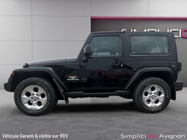 Jeep wrangler 2.8 crd 177 sahara a occasion avignon (84) simplicicar simplicibike france