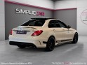 Mercedes classe c 63 s mercedes-amg speedshift mct amg toit ouvrant - camera - keyless go - siege elec/chauff - historique......