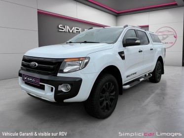 Ford ranger double cabine 3.2 tdci 200 4x4 wildtrak occasion simplicicar limoges  simplicicar simplicibike france