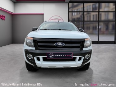 Ford ranger double cabine 3.2 tdci 200 4x4 wildtrak occasion simplicicar limoges  simplicicar simplicibike france