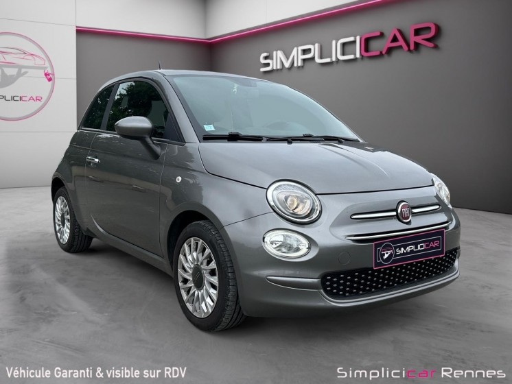Fiat 500 serie 8 euro 6d-temp 1.0 70 ch hybride bsg s/s lounge occasion simplicicar rennes simplicicar simplicibike france