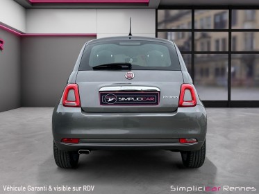 Fiat 500 serie 8 euro 6d-temp 1.0 70 ch hybride bsg s/s lounge occasion simplicicar rennes simplicicar simplicibike france