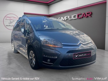 Citroen grand c4 picasso hdi 150 fap 7 pl exclusive bmp6, sièges chauffants, radar de recul, garantie 12 mois. occasion...