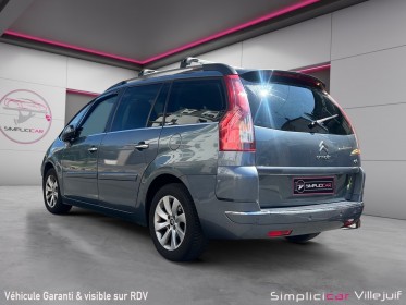 Citroen grand c4 picasso hdi 150 fap 7 pl exclusive bmp6, sièges chauffants, radar de recul, garantie 12 mois. occasion...