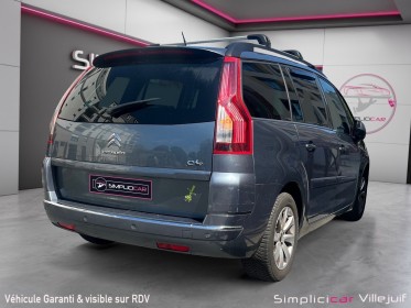 Citroen grand c4 picasso hdi 150 fap 7 pl exclusive bmp6, sièges chauffants, radar de recul, garantie 12 mois. occasion...