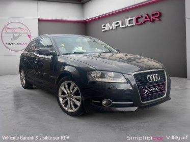Audi a3 sportback business 1.6 tdi 105 dpf business line, radar de recul, garantie 12 mois. occasion simplicicar villejuif ...