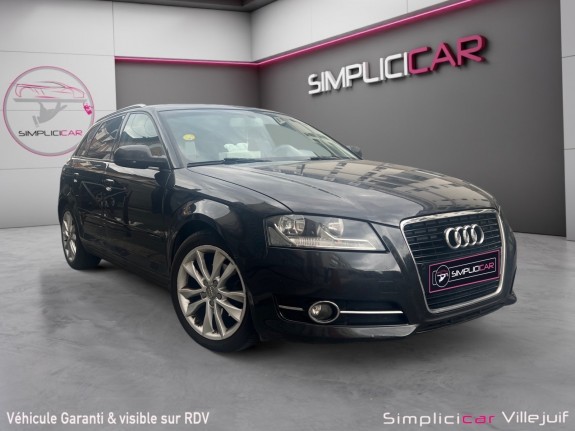 Audi a3 sportback business 1.6 tdi 105 dpf business line, radar de recul, garantie 12 mois. occasion simplicicar villejuif ...