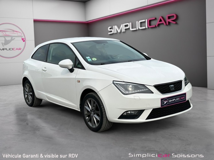 Seat ibiza 1.6 tdi 90 ch cr i tech plus - suivi complet/radar ar/gps/phares bi-xénon - garantie 12 mois occasion simplicicar...
