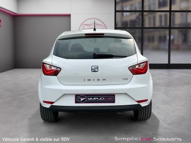 Seat ibiza 1.6 tdi 90 ch cr i tech plus - suivi complet/radar ar/gps/phares bi-xénon - garantie 12 mois occasion simplicicar...