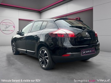 Renault megane iii berline dci 110 bose edition edc e6, caméra de recul, radar avant, garantie 12 mois. occasion simplicicar...