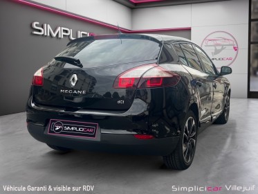 Renault megane iii berline dci 110 bose edition edc e6, caméra de recul, radar avant, garantie 12 mois. occasion simplicicar...
