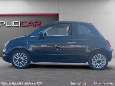 Fiat 500 1.2 8v 69 ch lounge toit panoramique accoudoir faible consommation garantie 12 mois occasion montpellier (34)...