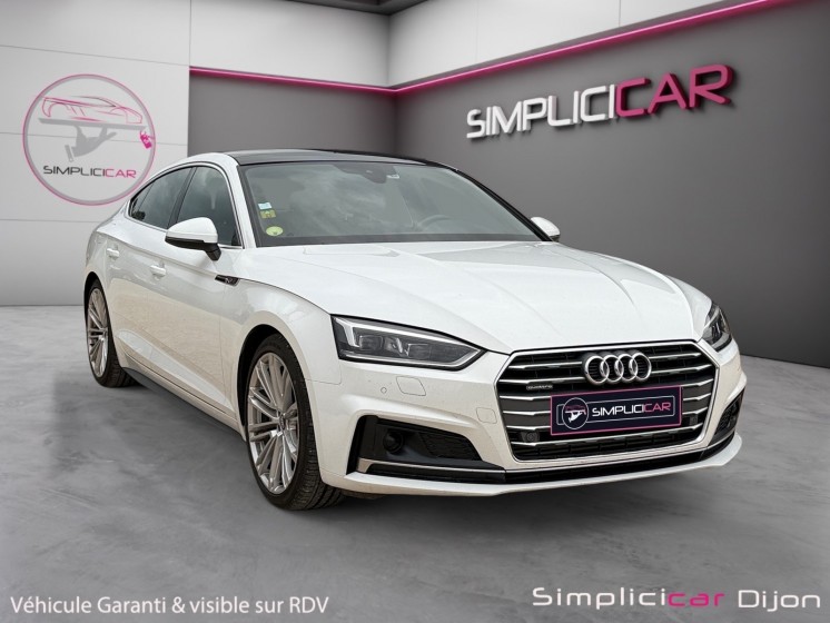 Audi a5 sportback v6 3.0 tdi 218 s tronic 7 quattro s line garantie 12 mois occasion simplicicar dijon simplicicar...