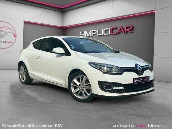 Renault megane iii coupe tce 115 energy eco2 intens - radar de recul - bluetooth - garantie 12 mois occasion simplicicar...