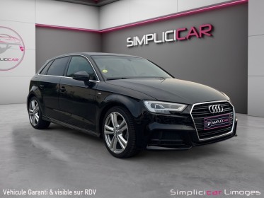 Audi a3 sportback 2.0 tdi 150 s line garantie 12 mois occasion simplicicar limoges  simplicicar simplicibike france