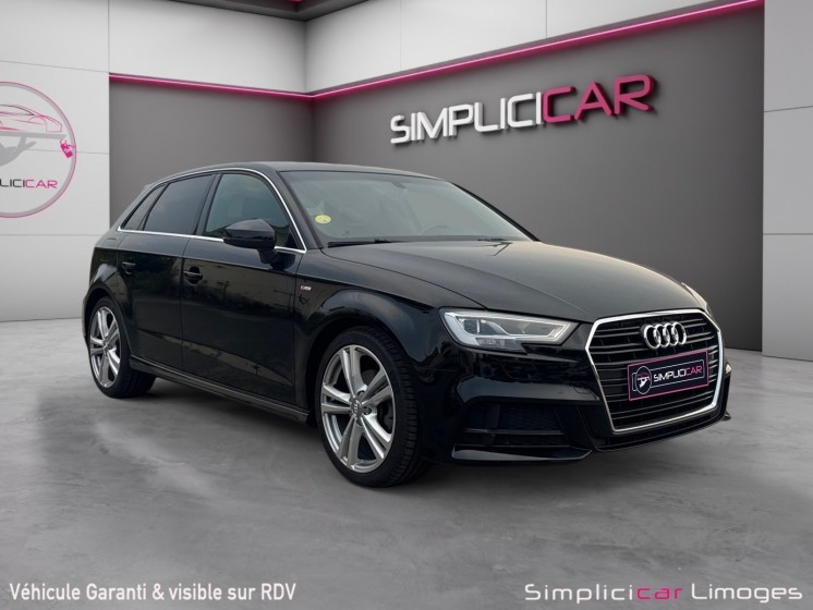 Audi a3 sportback 2.0 tdi 150 s line garantie 12 mois occasion simplicicar limoges  simplicicar simplicibike france
