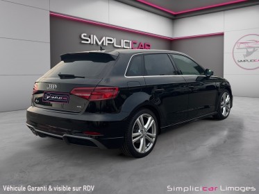Audi a3 sportback 2.0 tdi 150 s line garantie 12 mois occasion simplicicar limoges  simplicicar simplicibike france