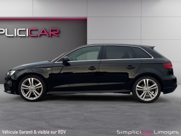 Audi a3 sportback 2.0 tdi 150 s line garantie 12 mois occasion simplicicar limoges  simplicicar simplicibike france