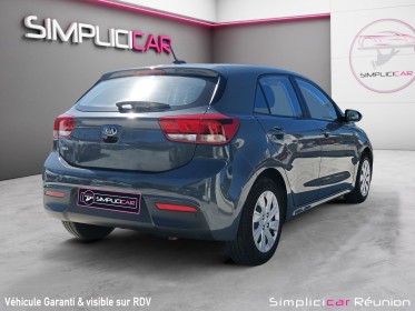 Kia rio 1.0 t-gdi 100 ch bvm6 / finition active / caméra de recul / garantie constructeur occasion réunion ville st pierre...