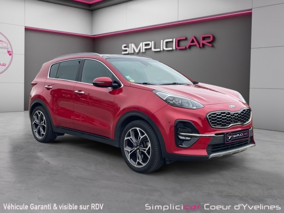 Kia sportage 1.6 crdi 136ch mhev isg dct7 4x4 gt line premium- toit ouvrant panoramique- sieges chauffants av et ar-audio......