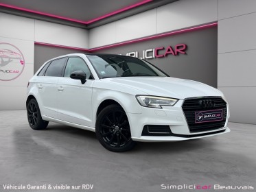 Audi a3 sportback 1.6 tdi 110 s tronic 7 occasion parc voitures beauvais simplicicar simplicibike france