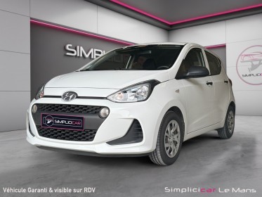 Hyundai i10 1.0 66 bvm5 initia garantie 12 mois occasion simplicicar le mans simplicicar simplicibike france