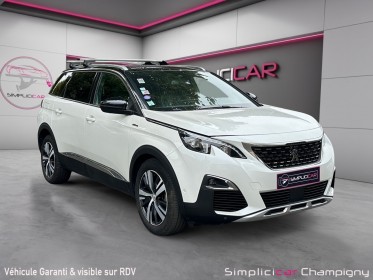 Peugeot 5008 1.6 thp 165ch ss eat6 gt line - toit ouvrant - sièges conducteur à mémoire - carplay - massage occasion...