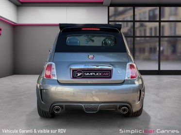 Abarth 595 1.4 turbo 16v t-jet 160 ch turismo a occasion cannes (06) simplicicar simplicibike france