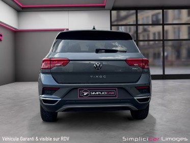Volkswagen t-roc 1.5 tsi 150 evo start/stop dsg7 lounge occasion simplicicar limoges  simplicicar simplicibike france