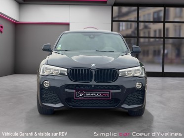 Bmw x4 f26 xdrive 30d 258ch m sport - toit ouvrant - harman kardon - carplay - camera 360 - siege chauffant - carbonschwarz...
