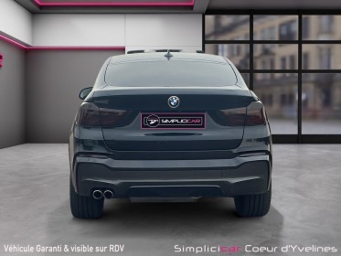 Bmw x4 f26 xdrive 30d 258ch m sport - toit ouvrant - harman kardon - carplay - camera 360 - siege chauffant - carbonschwarz...