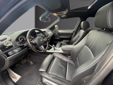 Bmw x4 f26 xdrive 30d 258ch m sport - toit ouvrant - harman kardon - carplay - camera 360 - siege chauffant - carbonschwarz...