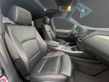 Bmw x4 f26 xdrive 30d 258ch m sport - toit ouvrant - harman kardon - carplay - camera 360 - siege chauffant - carbonschwarz...